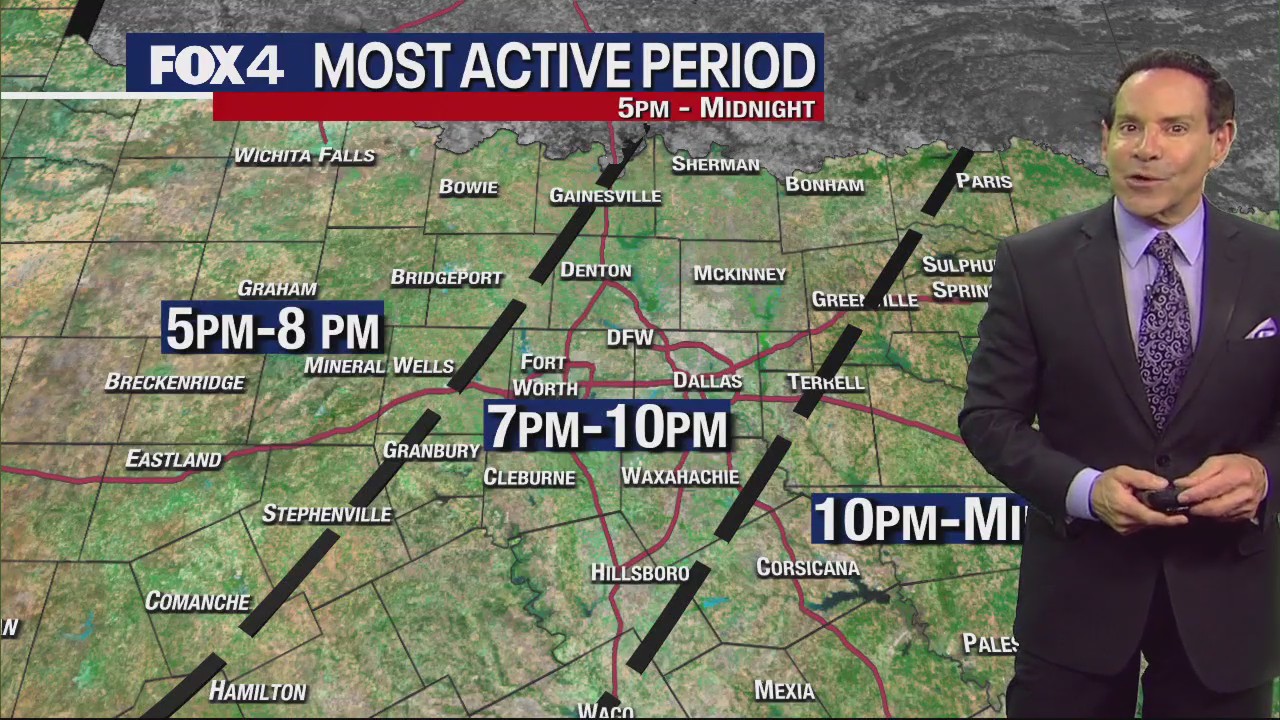 Dallas Weather: April 1 morning forecast