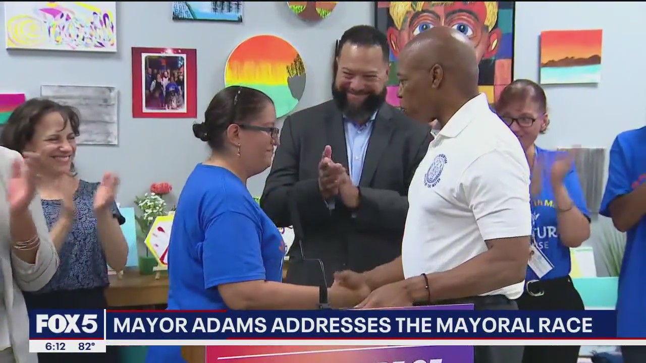 Adams on the NYC mayoral race, Mamdani's latest endorsement