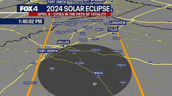 Solar Eclipse 2024: Path of Totality