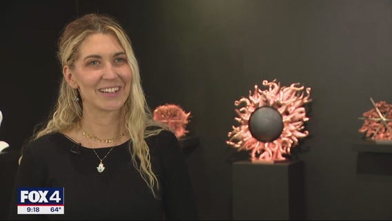 Artist uses NASA data for eclipse-inspired pieces