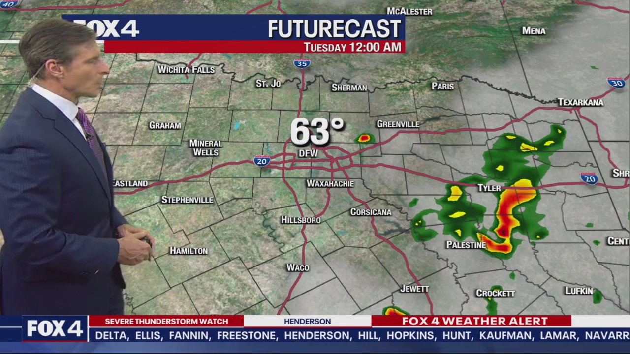 Dallas Weather: April 1 overnight forecast