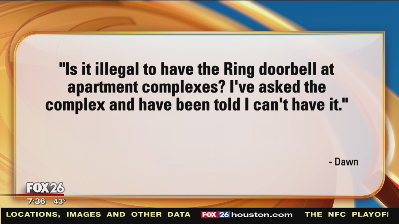 Your Legal Questions Answered: Burst pipes & Ring cameras at apartments