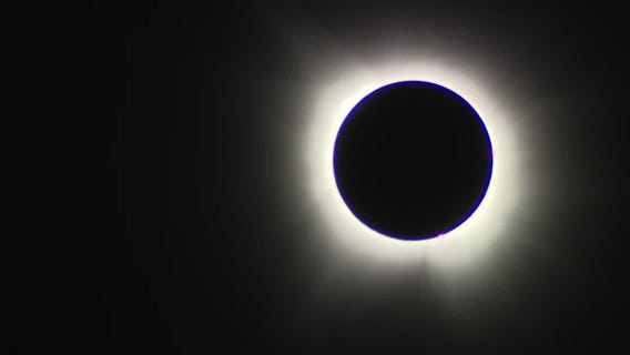 Ennis Eclipse Timelapse - Moment of Totality
