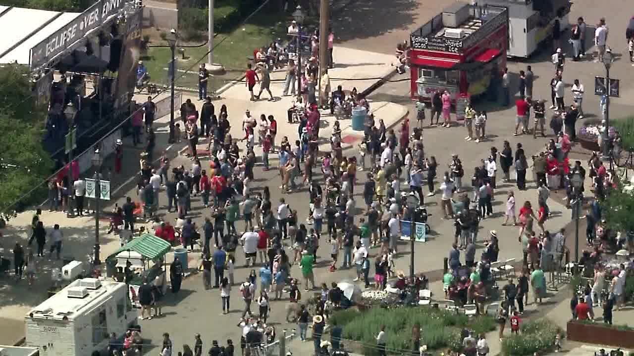 Solar Eclipse 2024: Totality in Ennis from SKY 4