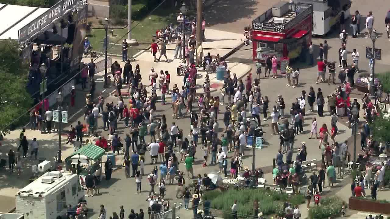 Solar Eclipse 2024: Totality in Ennis from SKY 4