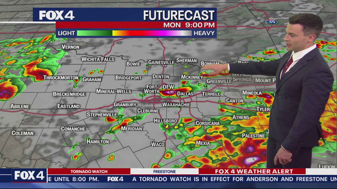 Dallas Weather: April 8 Afternoon Forecast