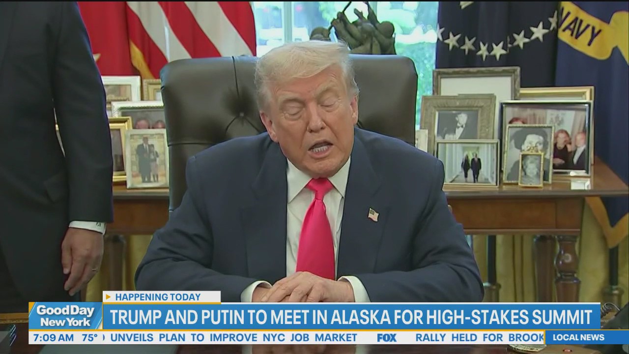 Trump set to meet with Putin in Alaska