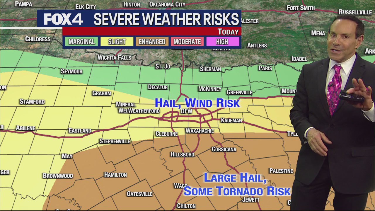 Dallas Weather: April 9 early morning forecast