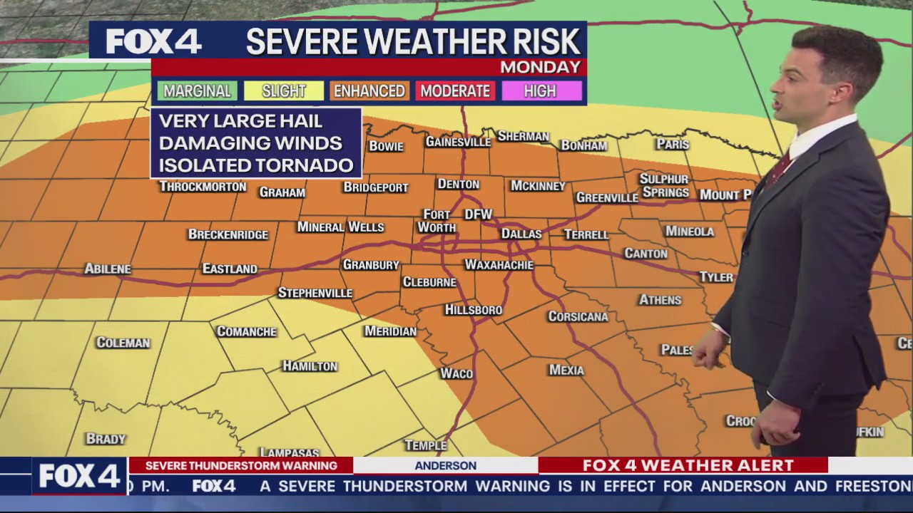 April 8th Evening Forecast