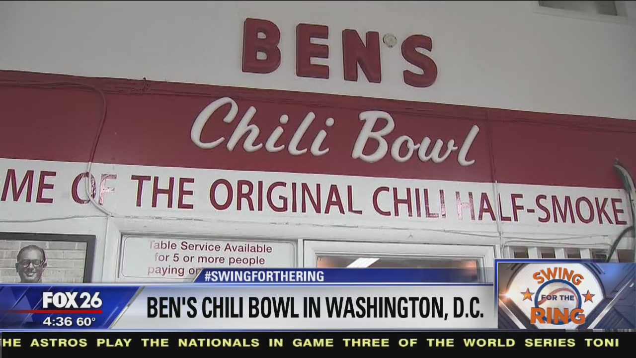 Ben's Chili Bowl famous in Washington, D.C.