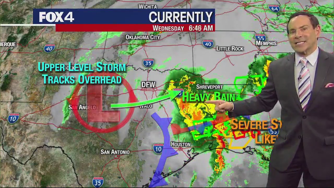 Dallas Weather: April 10 morning forecast