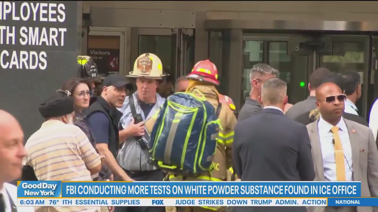 FBI investigates white powder letters that triggered ICE facility evacuation