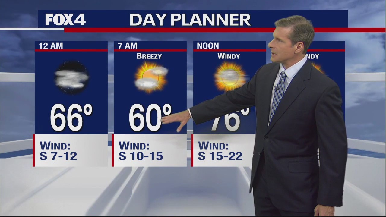 Dallas Weather: April 12 overnight forecast