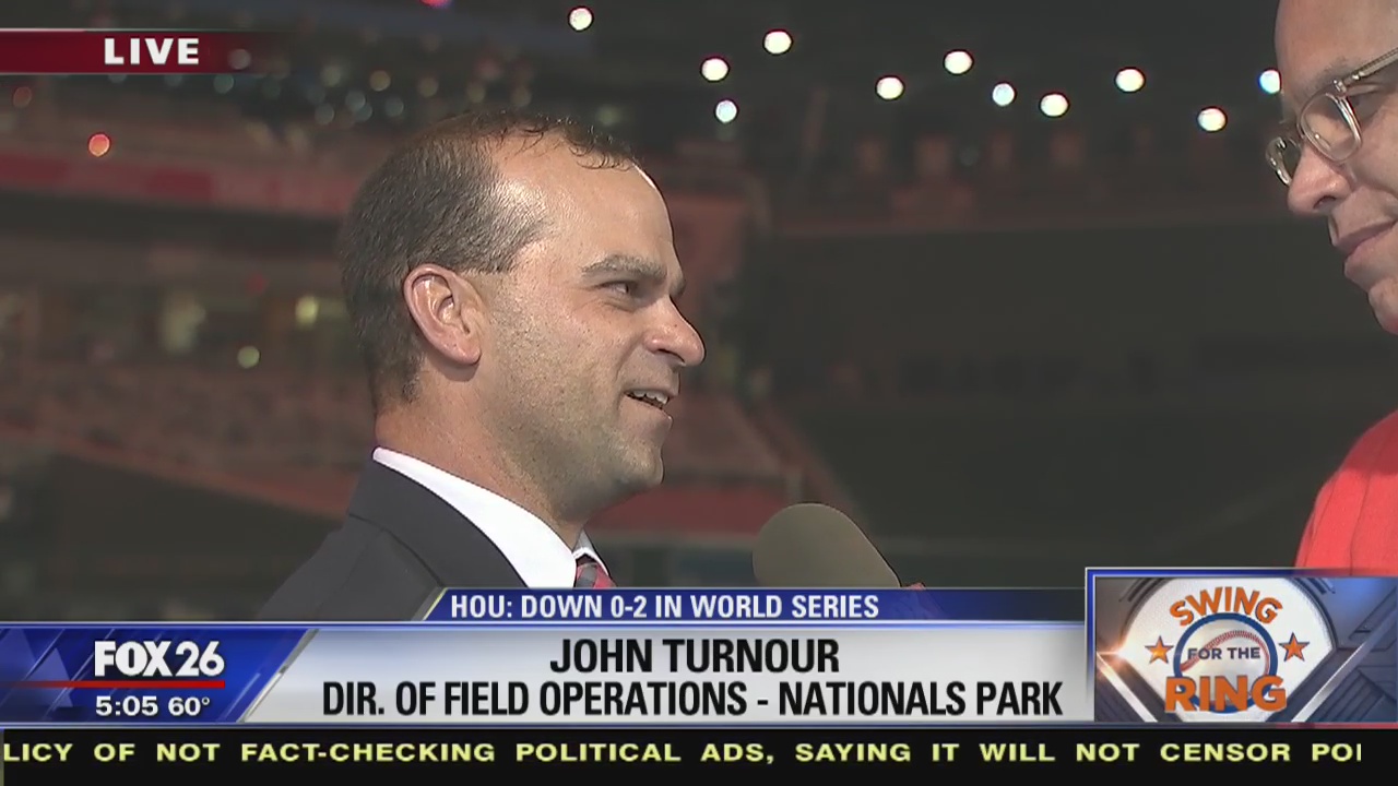 Meet the man who keeps Nationals Park grounds superior