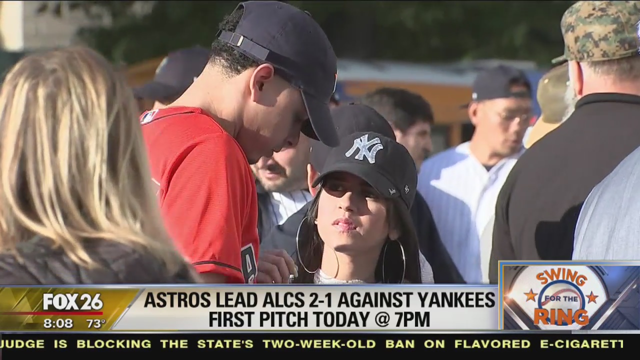 Astros lead ALCS 2-1 against Yankees