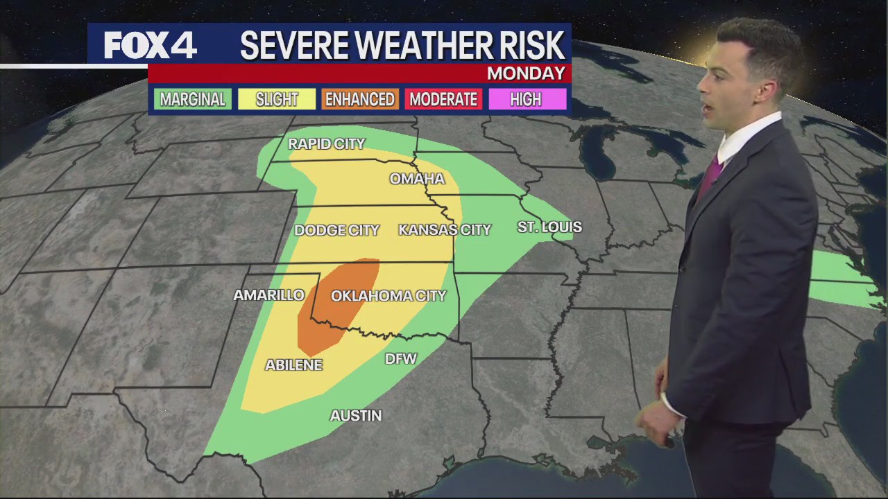 Dallas weather: April 14 morning forecast