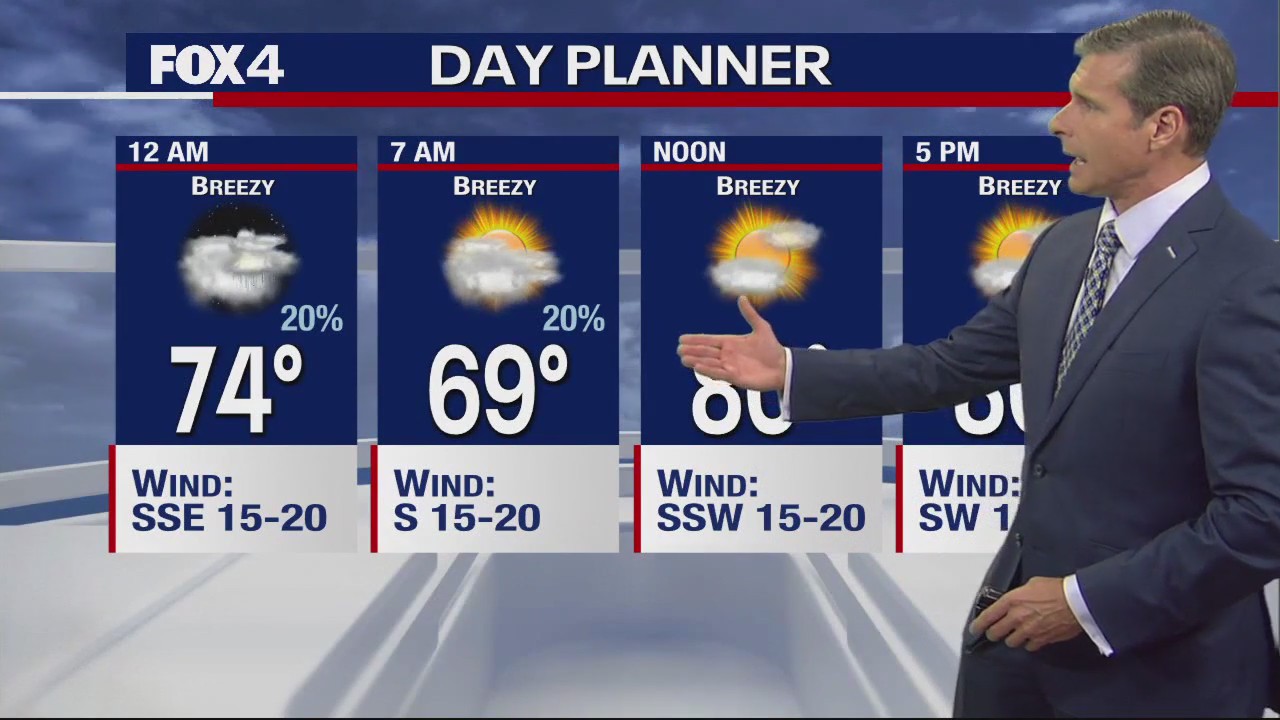 Dallas Weather: April 15 overnight forecast