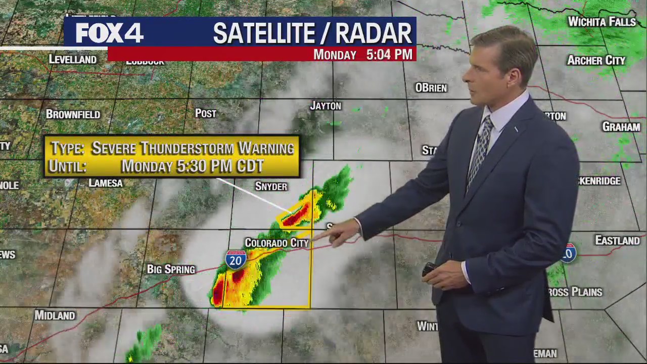 Dallas weather: April 15 evening forecast