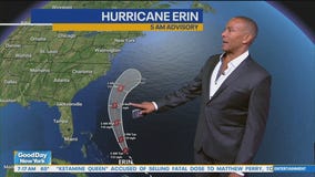 Hurricane Erin weather forecast
