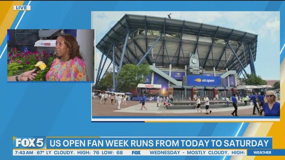 2025 US Open Fan Week begins today