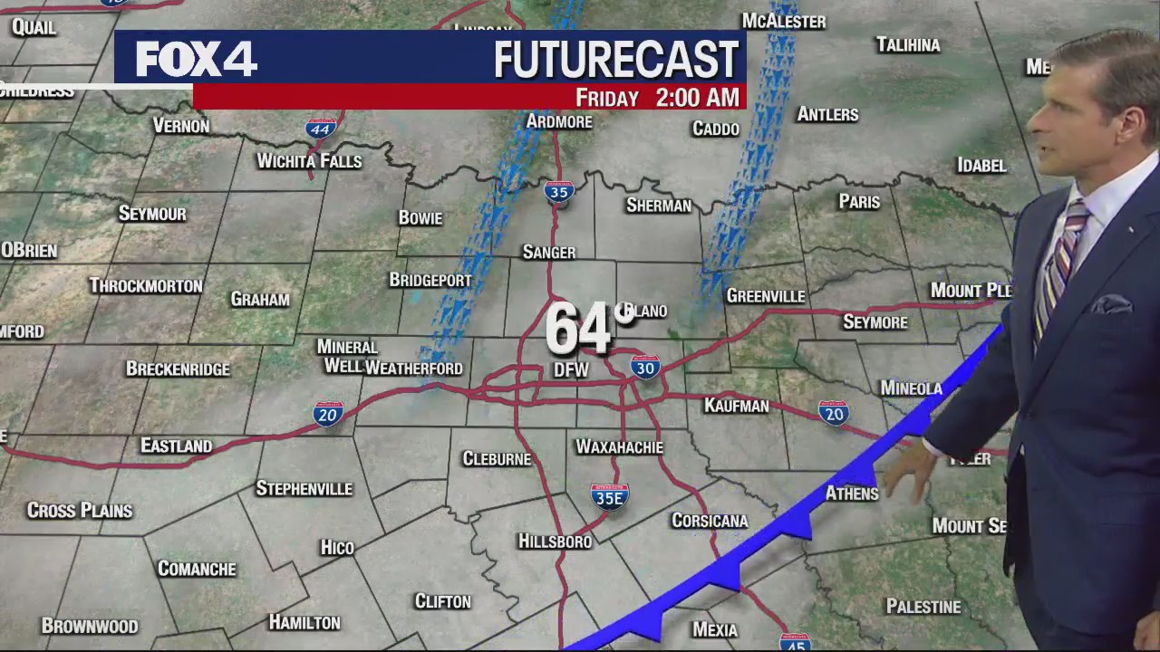 Dallas Weather: April 18 overnight forecast