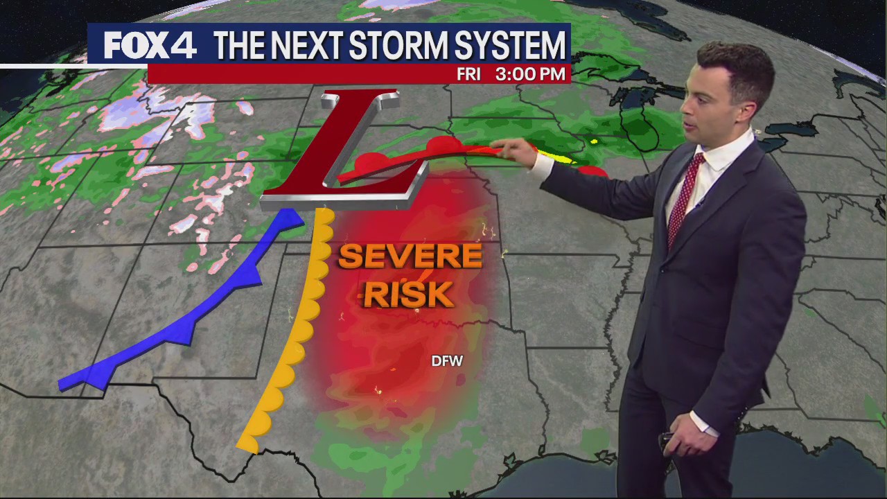 Dallas weather: April 19 afternoon forecast