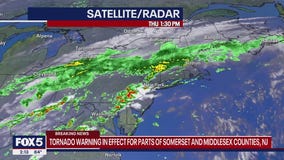 Severe thunderstorms arriving in NYC: Forecast
