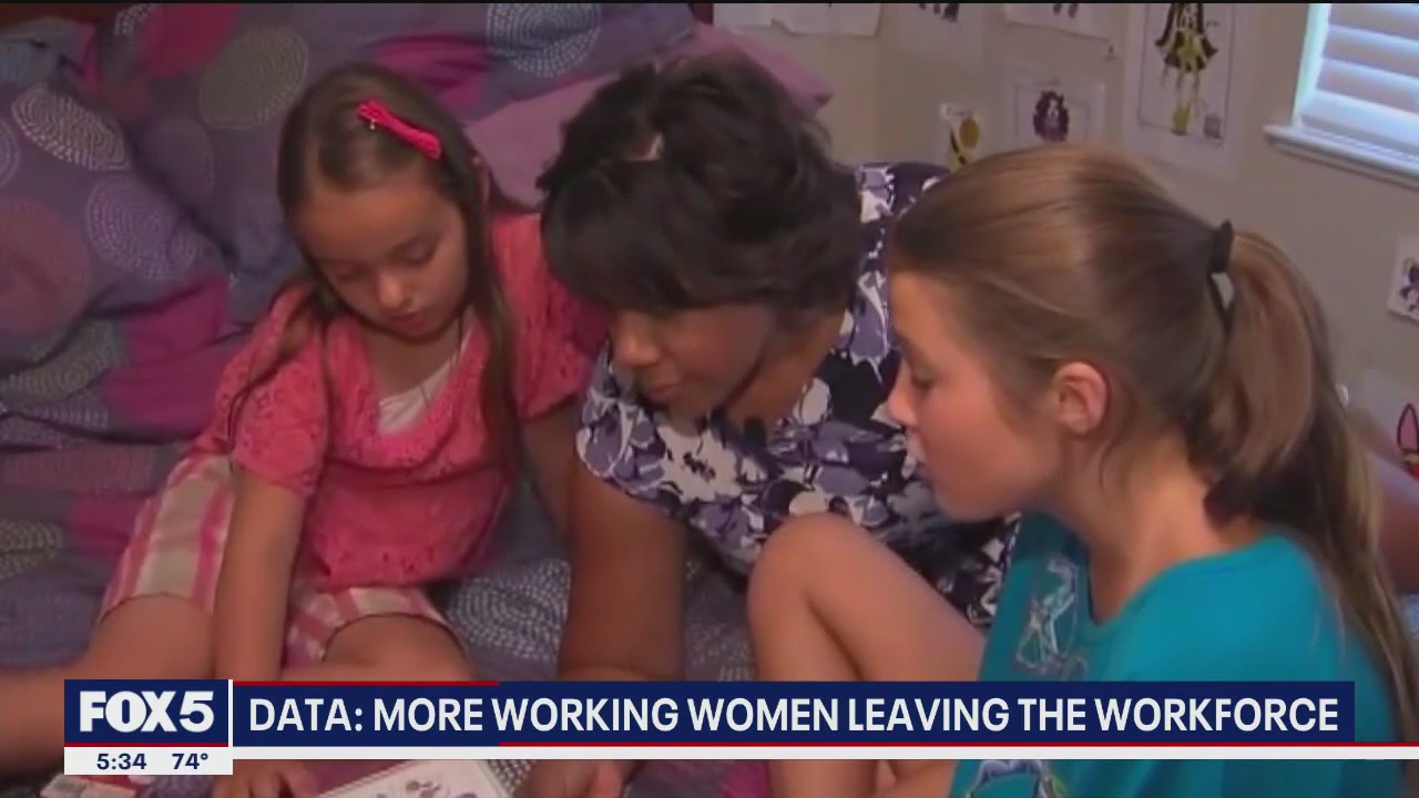 Data shows more moms leaving the workforce as remote work phases out
