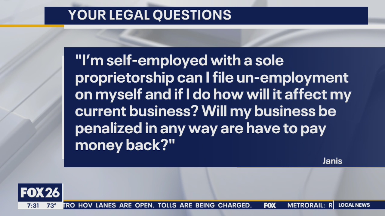 Your Legal Questions - Unemployment and rental repairs