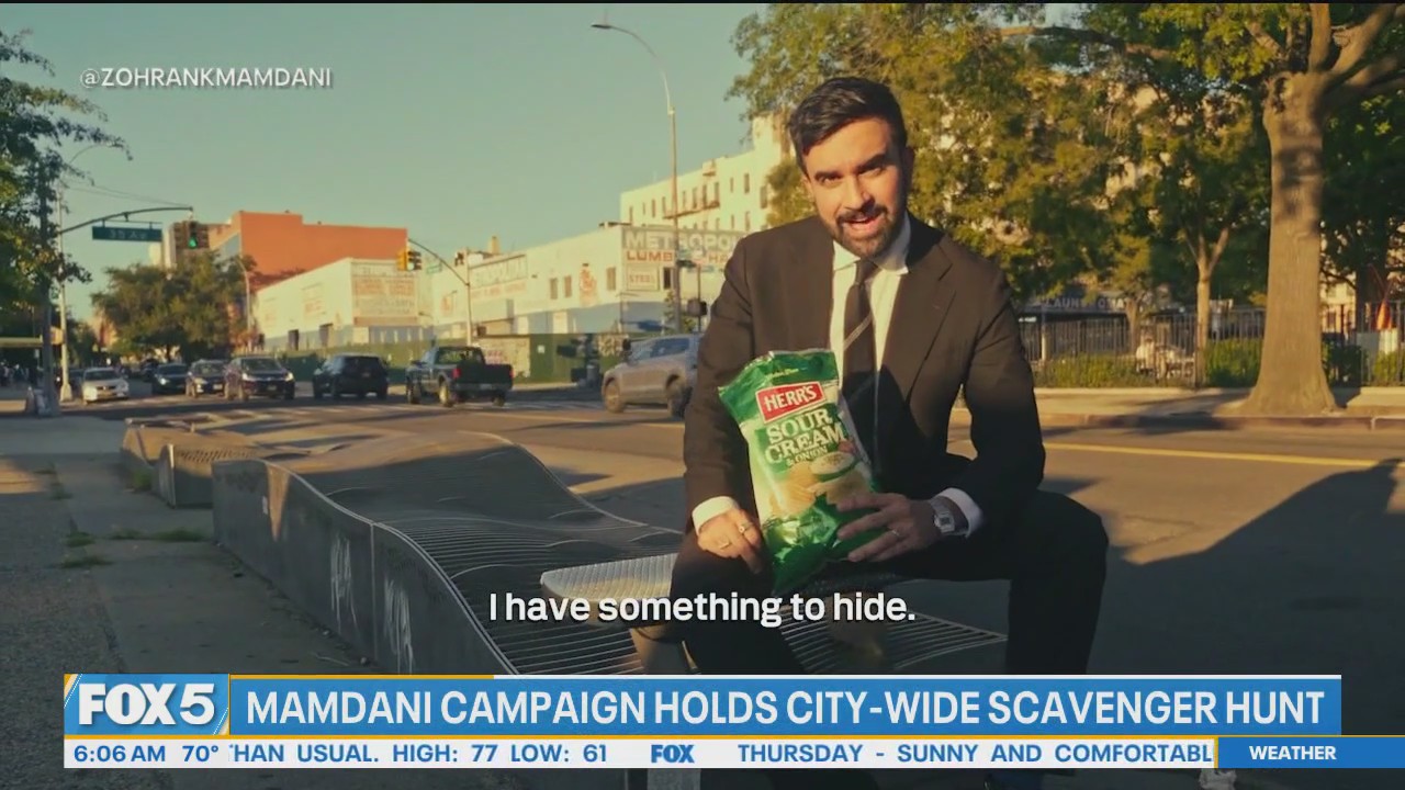 Potato chips, bench press and barbs: Mamdani, Adams, Cuomo and Sliwa on the trail