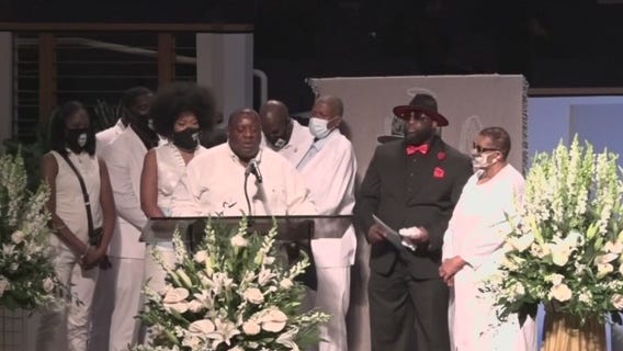 Relatives of George Floyd offer remarks at funeral