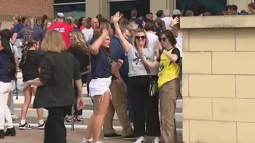 Fans show up early for a shot to see Caitlin Clark