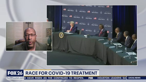 Texas City doctor talks exclusively with Houston's Morning Show after meeting with President Trump