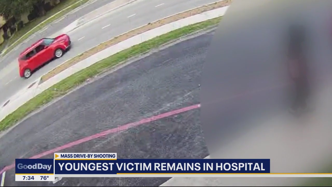 Kids playing outside hurt in drive-by mass shooting