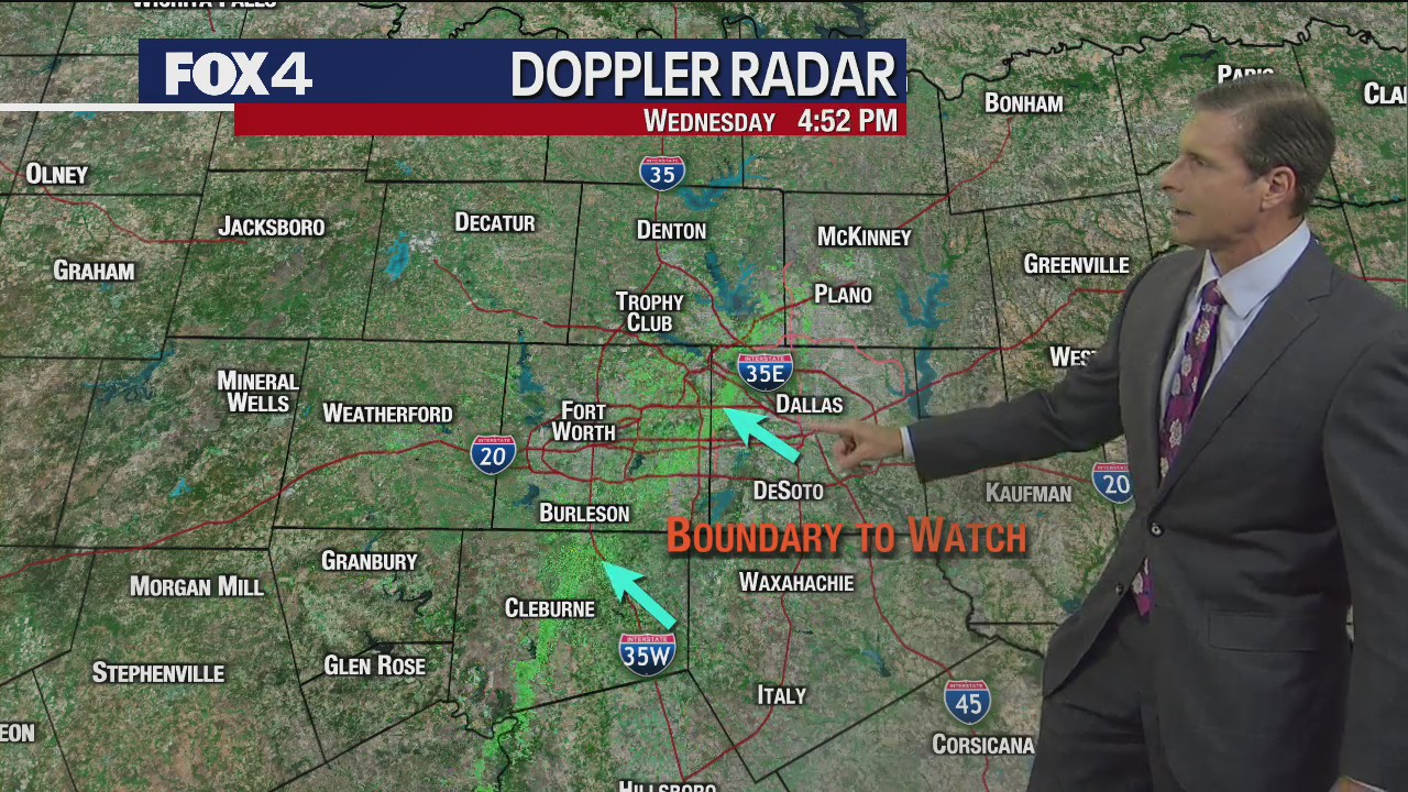 Dallas weather: May 8 - 5 p.m. Update