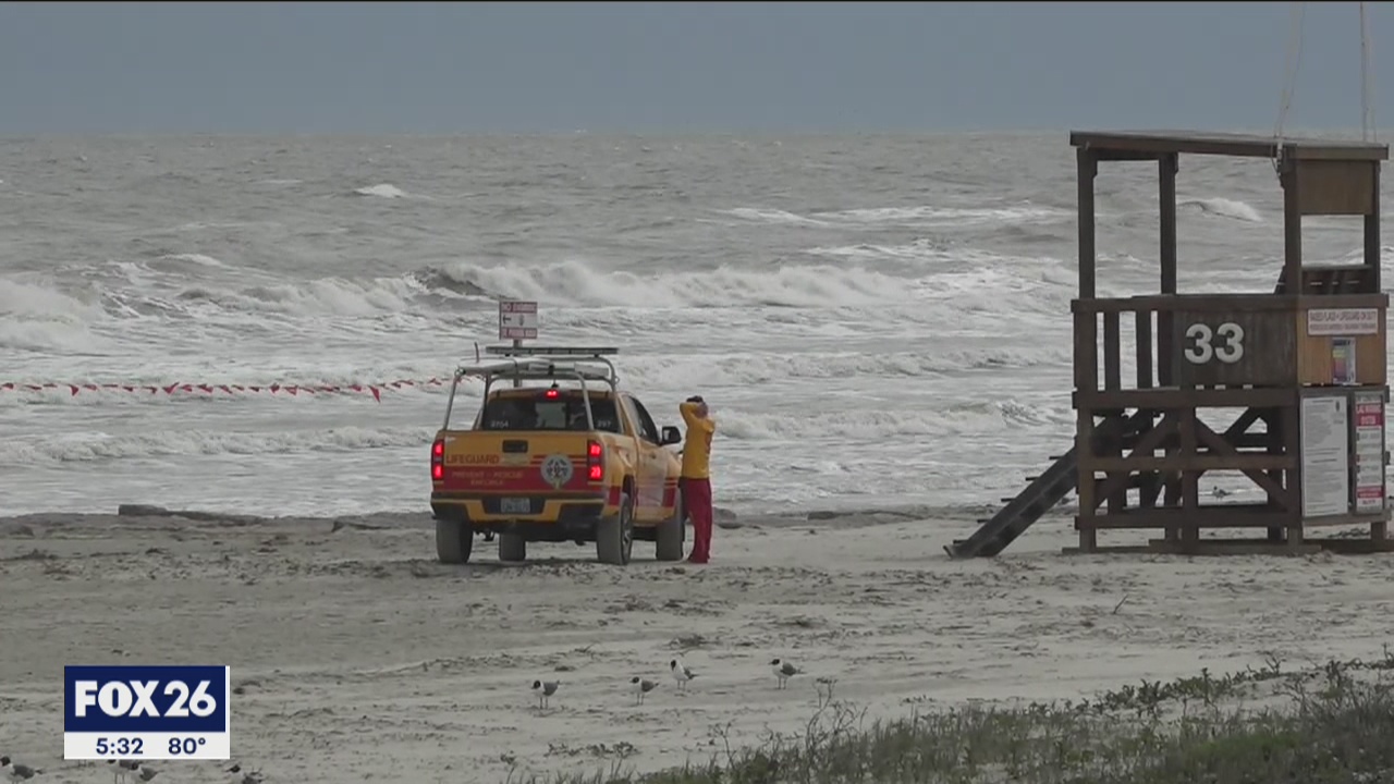 MARCH 2020 Galveston Island closes public beaches