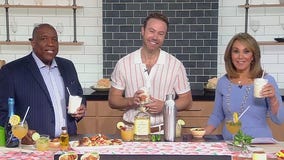 Peachy keen snacks and cocktails with Paul Zahn