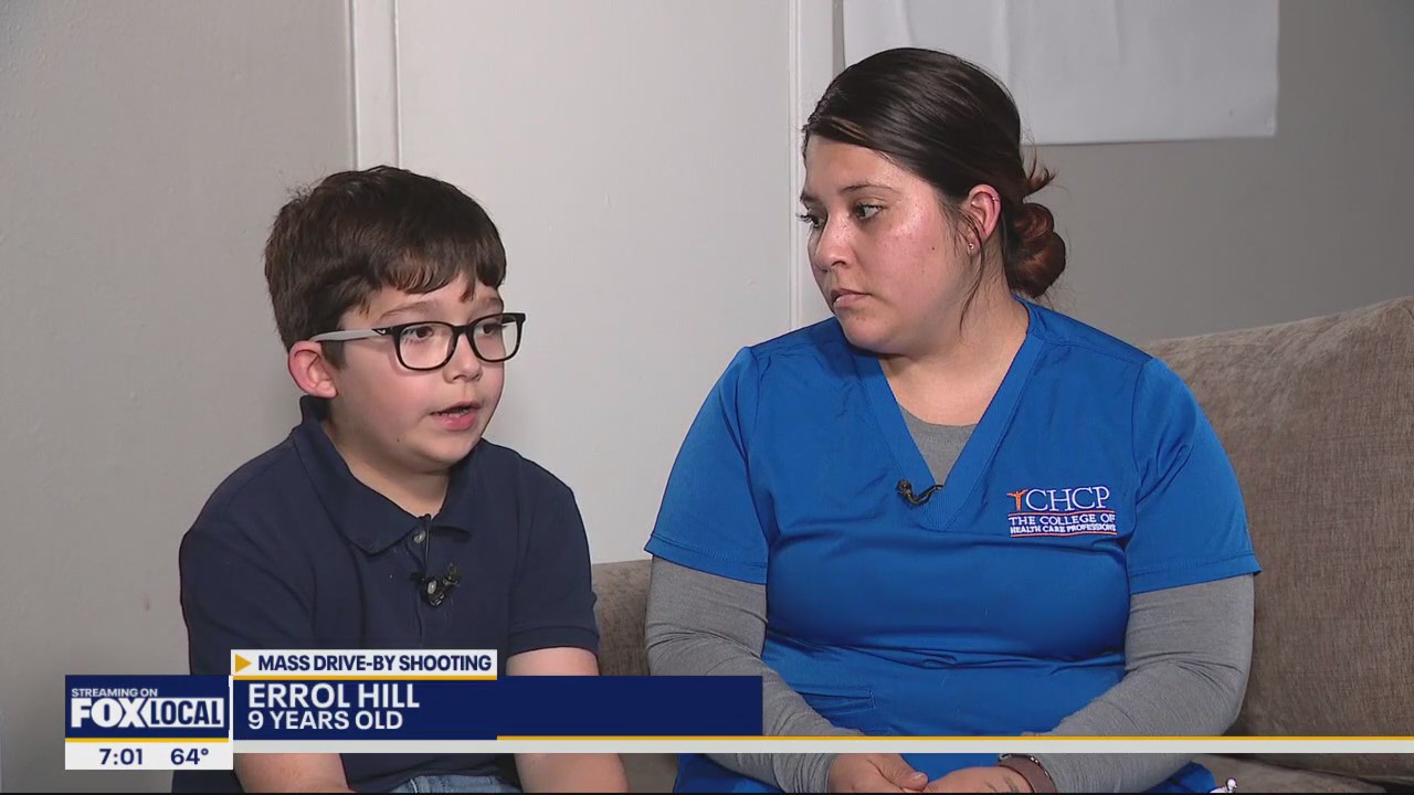 9-year-old ducks for cover in FW drive-by shooting