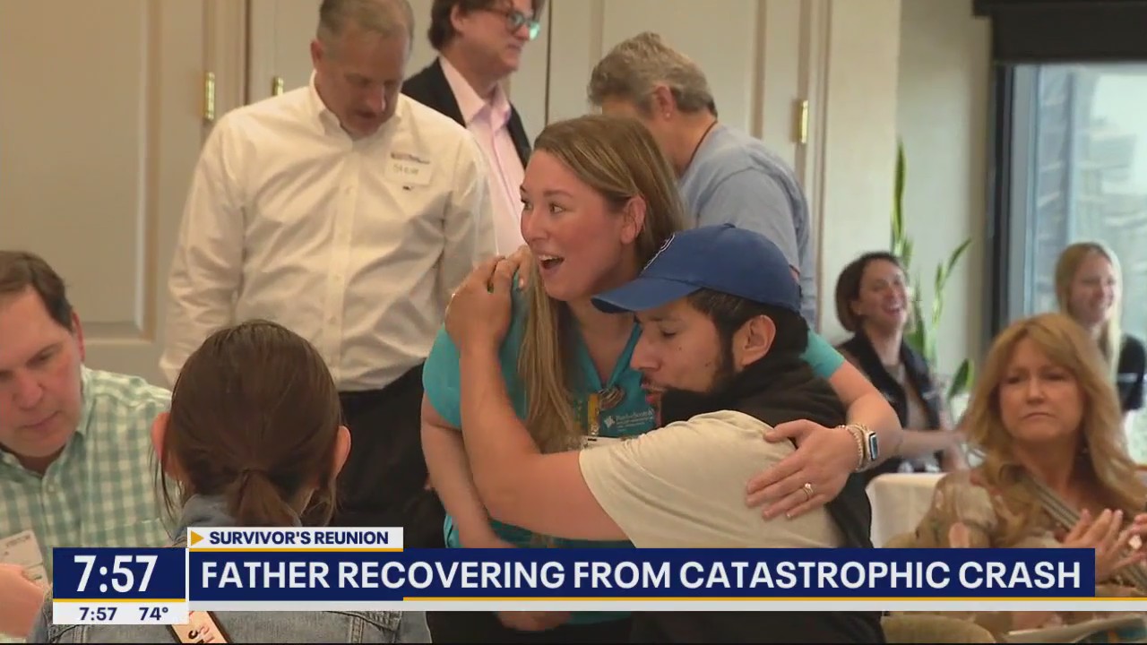 North Texas dad thankful to be alive after crash