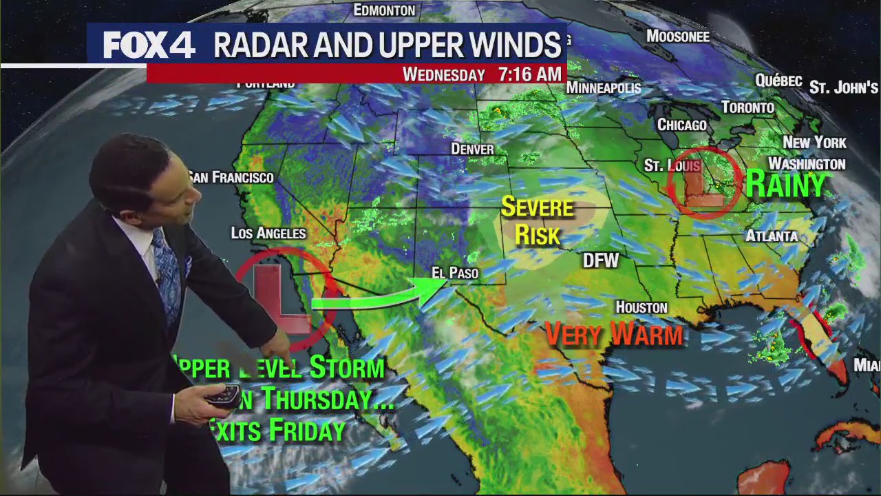 Dallas Weather: May 15 morning forecast