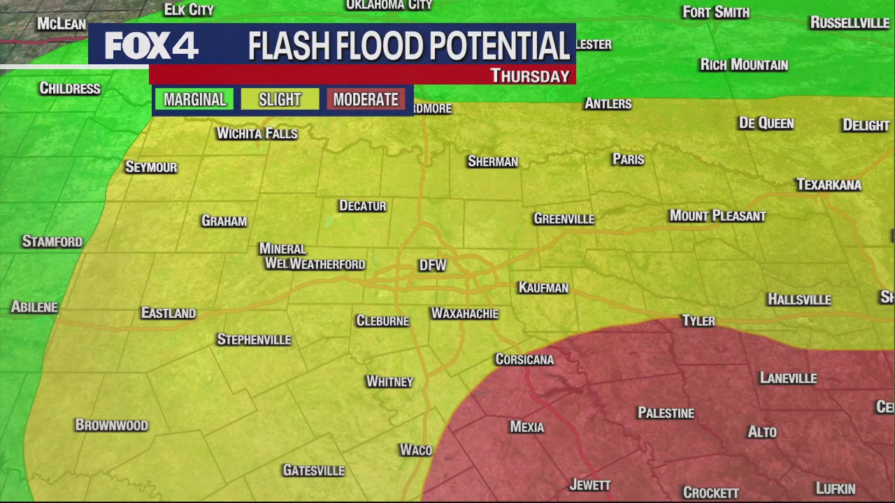 Dallas weather: May 14 evening forecast