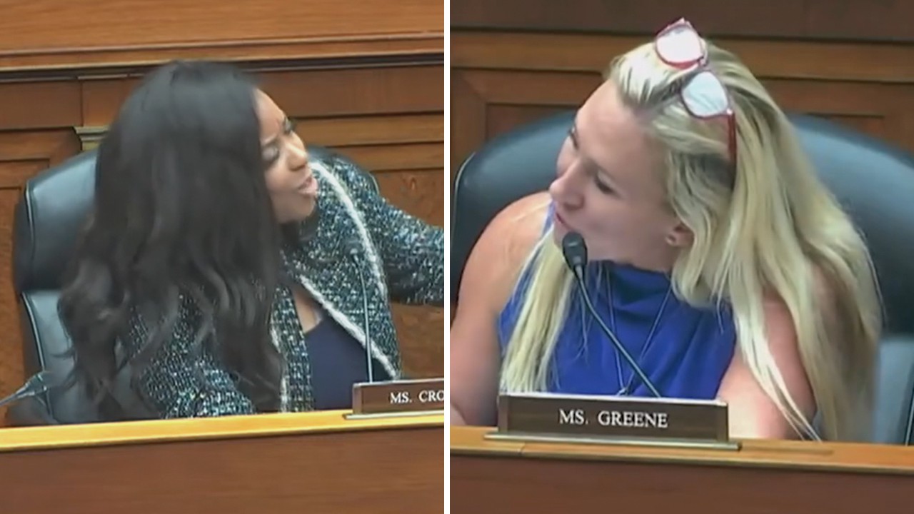 Reps. Crockett, Greene trade barbs at hearing