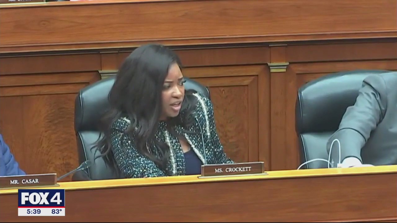 Jasmine Crockett addresses clash with Greene