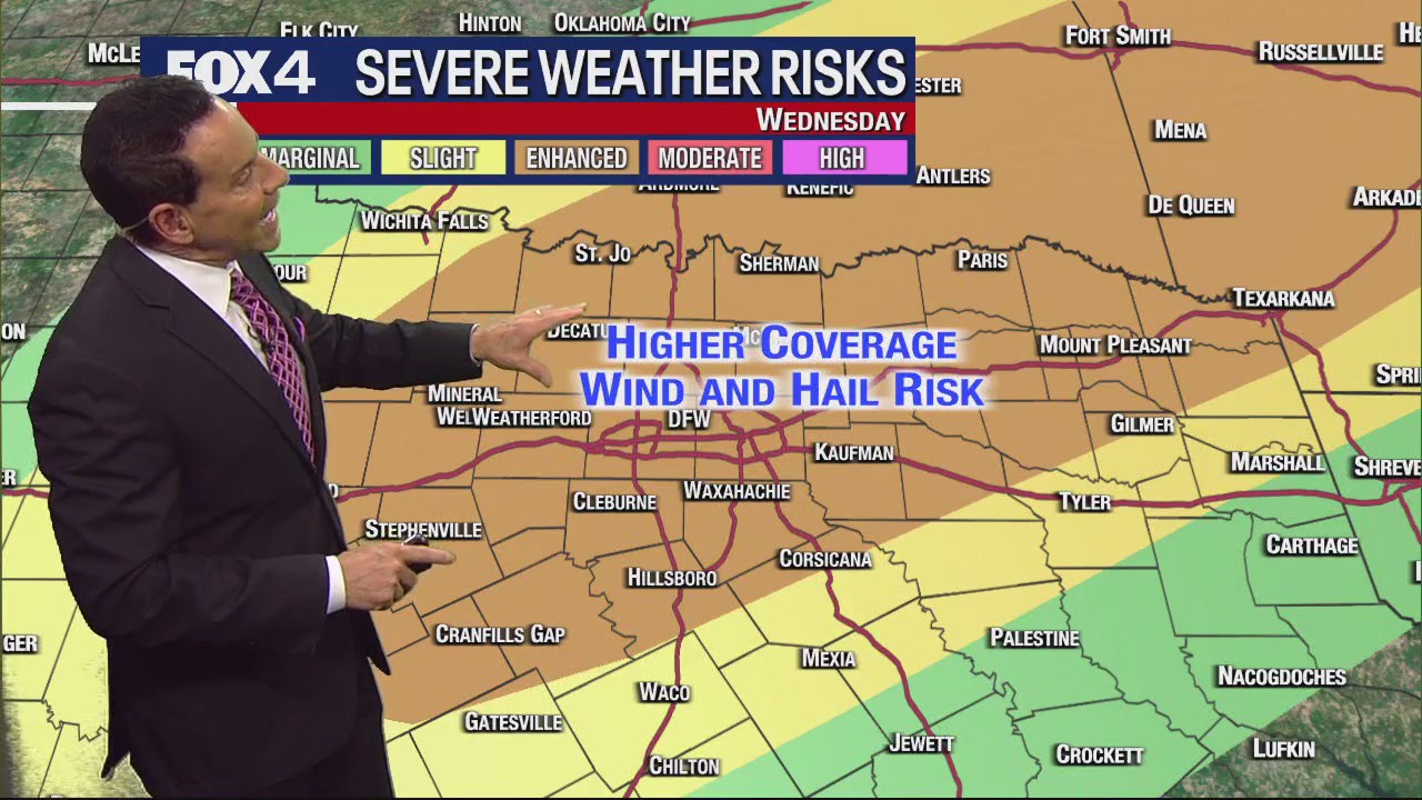 Dallas Weather: May 21 morning forecast