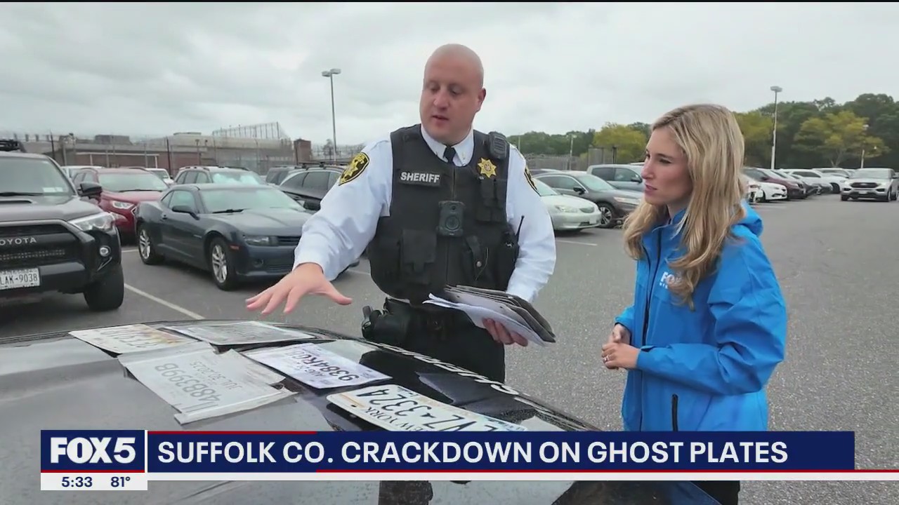 Police ridealong: Ghost plate crackdown on Long Island
