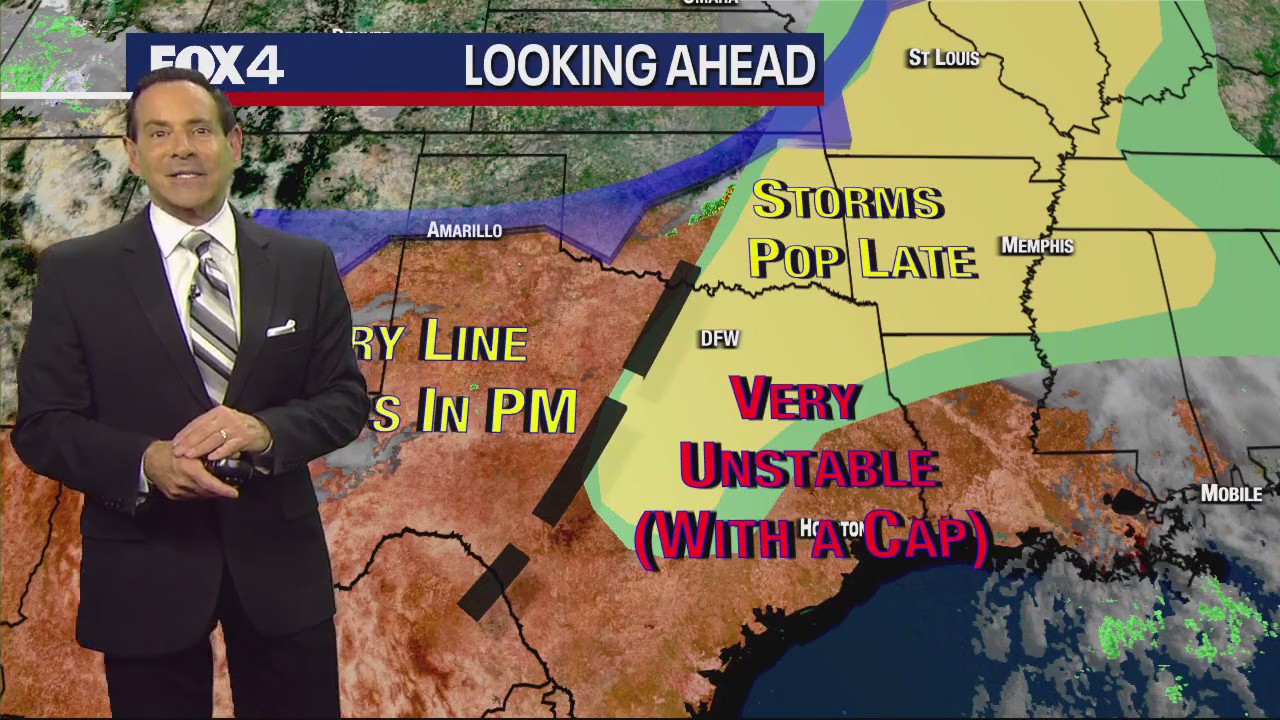 Dallas Weather: May 24 morning forecast