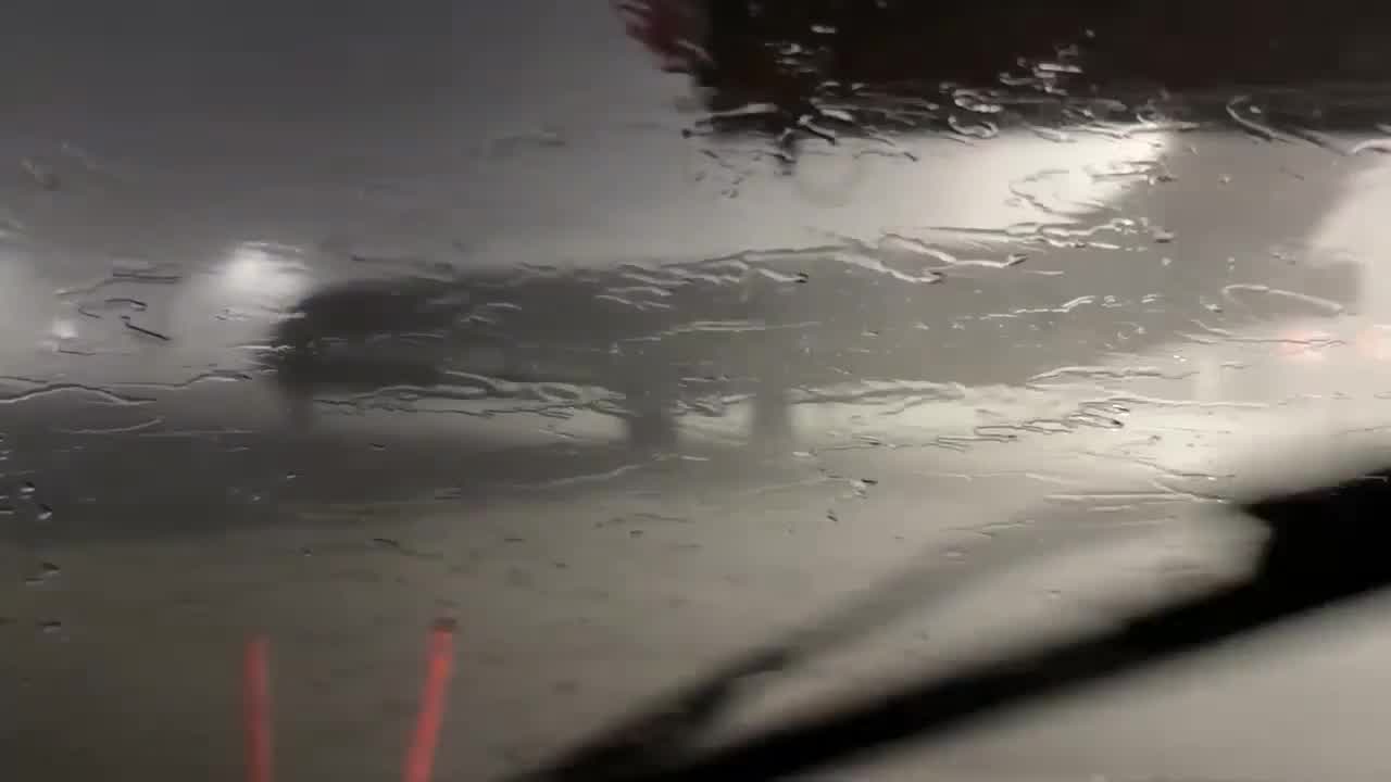 Downpour at Dallas Love Field