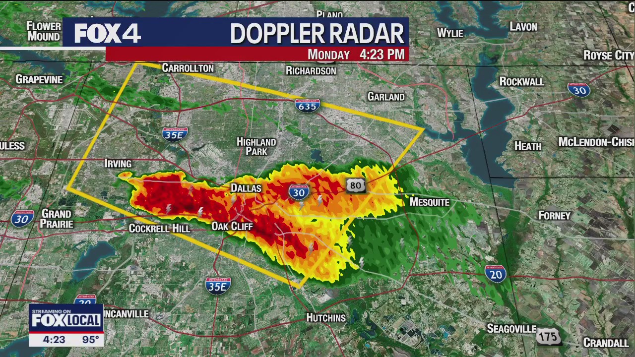 Dallas weather: May 27 - 4 p.m. Update