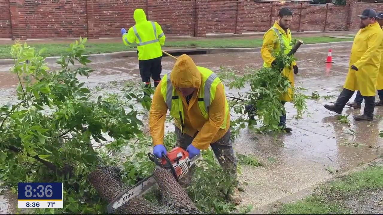North Texas storm damage cleanup continues