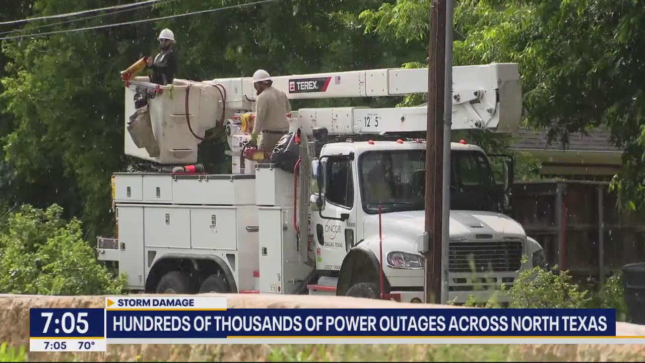 Many North Texans still without power after storm